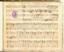 Amor faretrato sei troppo spietato - I-Nc, 33.3.33 [olim Cantate 28]/1