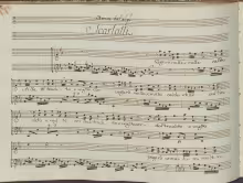 Ove in grembo alla pace. Verserò mille e mille - B-Bc, 15436/28